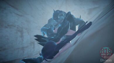 Monster Fucks Mona in New DysonMMD Release