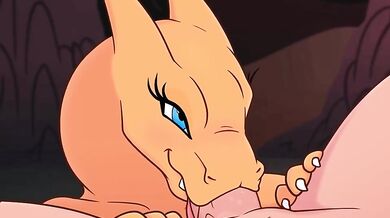 MILF Charizard Busts Big Balls in bnBigUs Action