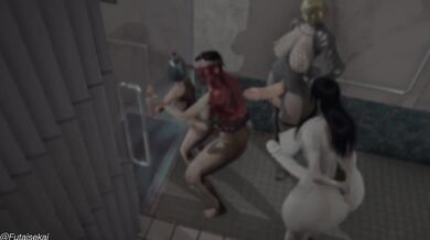 Horny Futa Ninja Town 4