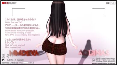 Throbbing Shemale Goddess AquiaNasMMD's Futa Shoot Pumps with Cum!