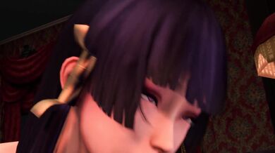 Six Times Taller with Nyotengu: Futanari Elders in Action