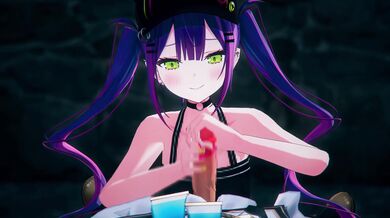 [Robin00] futanari Cum squeezing Amateur lesbian twinks with big boobs