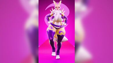 - Renamon's Lewd Stroll