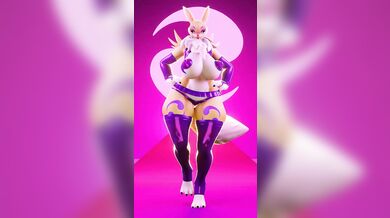 - Renamon's Lewd Stroll