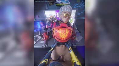 Pussy-stuffing with the boss - Interracial Creampie