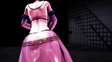 Sensual Striptease with Sexy Enchantress Kurumi Tokisaki