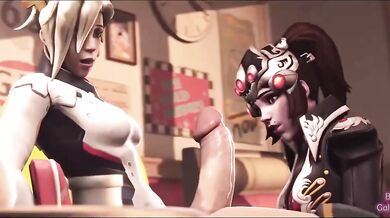 Bigjohnson's Mercy Fucks Widowmaker