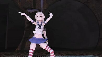 Shimakaze's Naked Suicide Orgy [NSFW MMD]