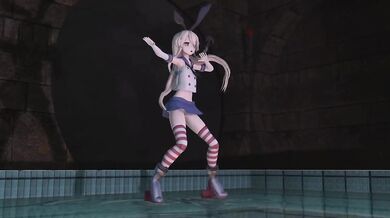Shimakaze's Naked Suicide Orgy [NSFW MMD]