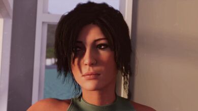 Lara Croft's Tight and Wet Adventures