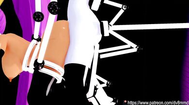 Risky Bondage Fucking with Machine-Assisted Breeding: Shantae X Futa Slave's BDSM Delight