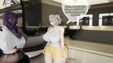 Evil futa invades Linda's town in part 3 of the erotic series