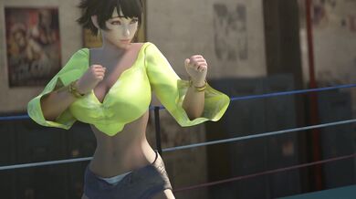 Josie and Eliza's Tekken Tag-Team Orgy - Fatcat17