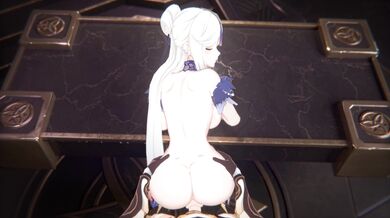 Sensual Moments with Shirakami: A Ningguang Hentai Experience