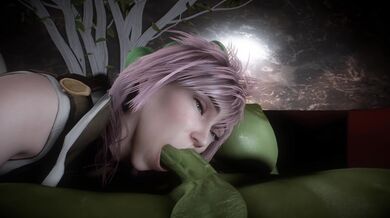 Fast & Furious Oral Relief with Mr. Orange in Virt-A-Mate Lightning BJ (2019 Animation)