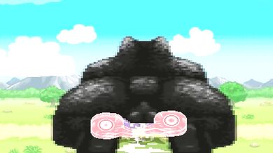 A Giant Bear Fucks a Pregnant Mienshao in MUGEN
