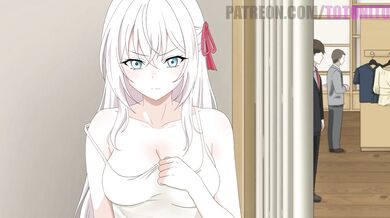 Often Anastasia Screams Ecstatically in English