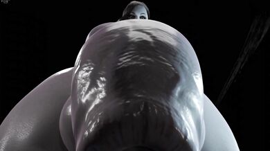 Massive Moogan Explosion in Resident Evil 8: Village featuring Alcina Dimitrescu