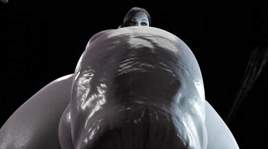 Massive Moogan Explosion in Resident Evil 8: Village featuring Alcina Dimitrescu