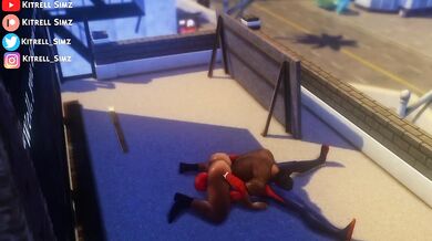 Spiderman's Giant Cock Saves the Day!