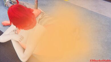 Face-Fucking an Anime Babe with a Big Nose [The Demon of Lust]