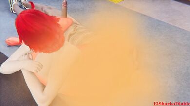 Face-Fucking an Anime Babe with a Big Nose [The Demon of Lust]