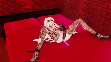 Haku receives rough insect sex in the dungeon