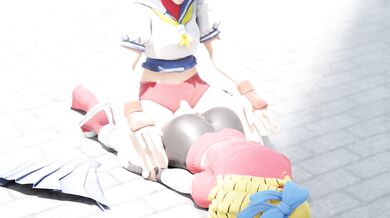 Sakura's Sexy Boning with Karin in Ultra HD!