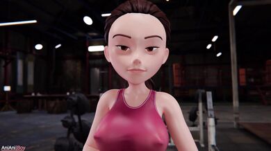 Superheroine Helen Parr's Naughty Exercise Routine [4K Upskirt Anime]