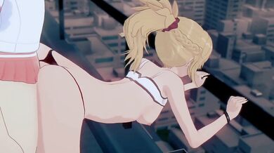 Sizzling Hot Threesome With Mordred, Astolfo, and Fans