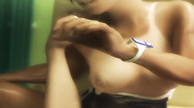 Young Amelie's Poolside Adventures With Her Lustful Friends