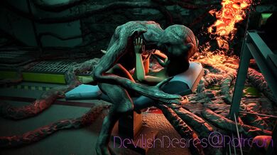 Jane's Gangbang with Demogorgon (Dead by Daylight)