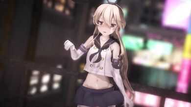 Lustful Sailor's Pleasure Pt. 3: Shimakaze's Naughty Voicemail with Popipapi