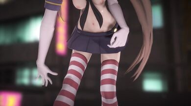 Lustful Sailor's Pleasure Pt. 3: Shimakaze's Naughty Voicemail with Popipapi