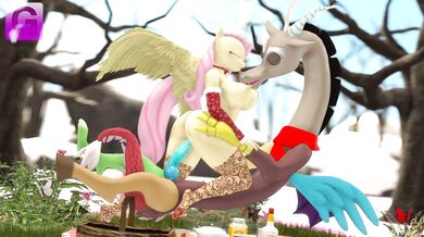 - Discord and Fluttershy's Naughty Christmas Romp in Gorilka