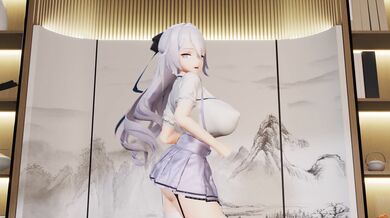 Lonely She-Wolf Bronya Seduces with Her Naughty Moves in 'YoshiroMMD's' Erotic Animation