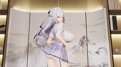 Lonely She-Wolf Bronya Seduces with Her Naughty Moves in 'YoshiroMMD's' Erotic Animation