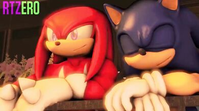 Kinky Sonic x Knuckles Gay Gangbang Orgy