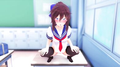 Wet and Messy Panty Seduction at Hikari High School