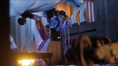 D.va's Horseplay with the Bartender