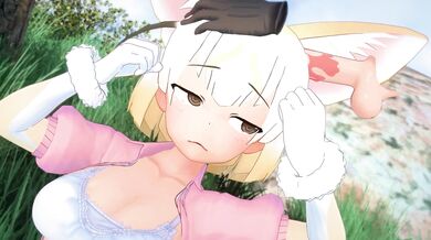 Savage Fennec Fox's Ear Scrubbing Pleasure