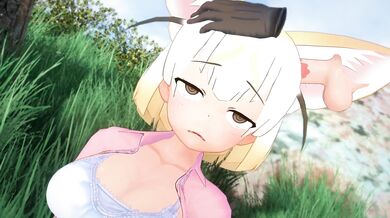 Savage Fennec Fox's Ear Scrubbing Pleasure