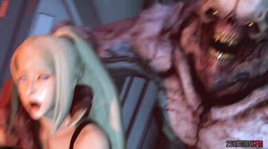 Hardcore Space Bounty Hunter: Samus' Sexual Exploits