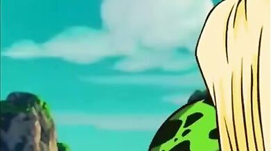 Perverted Android 18's Holey Adventures with Cell-God!