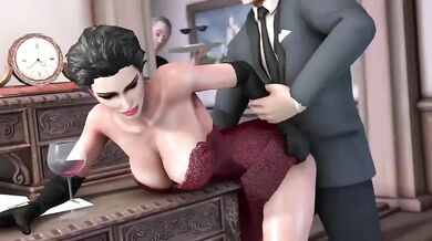 Bruce Wayne and Selina Kinky Fuck Session - Bat-Cat Bondage Play