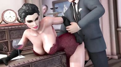 Bruce Wayne and Selina Kinky Fuck Session - Bat-Cat Bondage Play