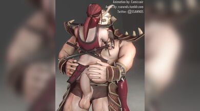 MK9 Skarlet and Shao Kahn's Kinky Fuckfest