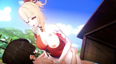 Nymphomaniac Schoolgirl Experiences Anal Euphoria with her Teacher in 'Yoimiya' by DoriDoriko.