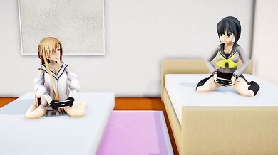 Sword Art Online x Full Dive x Love Orgy Fuck Fest!