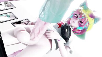 Beep Beep: Futanari Mishap in the City